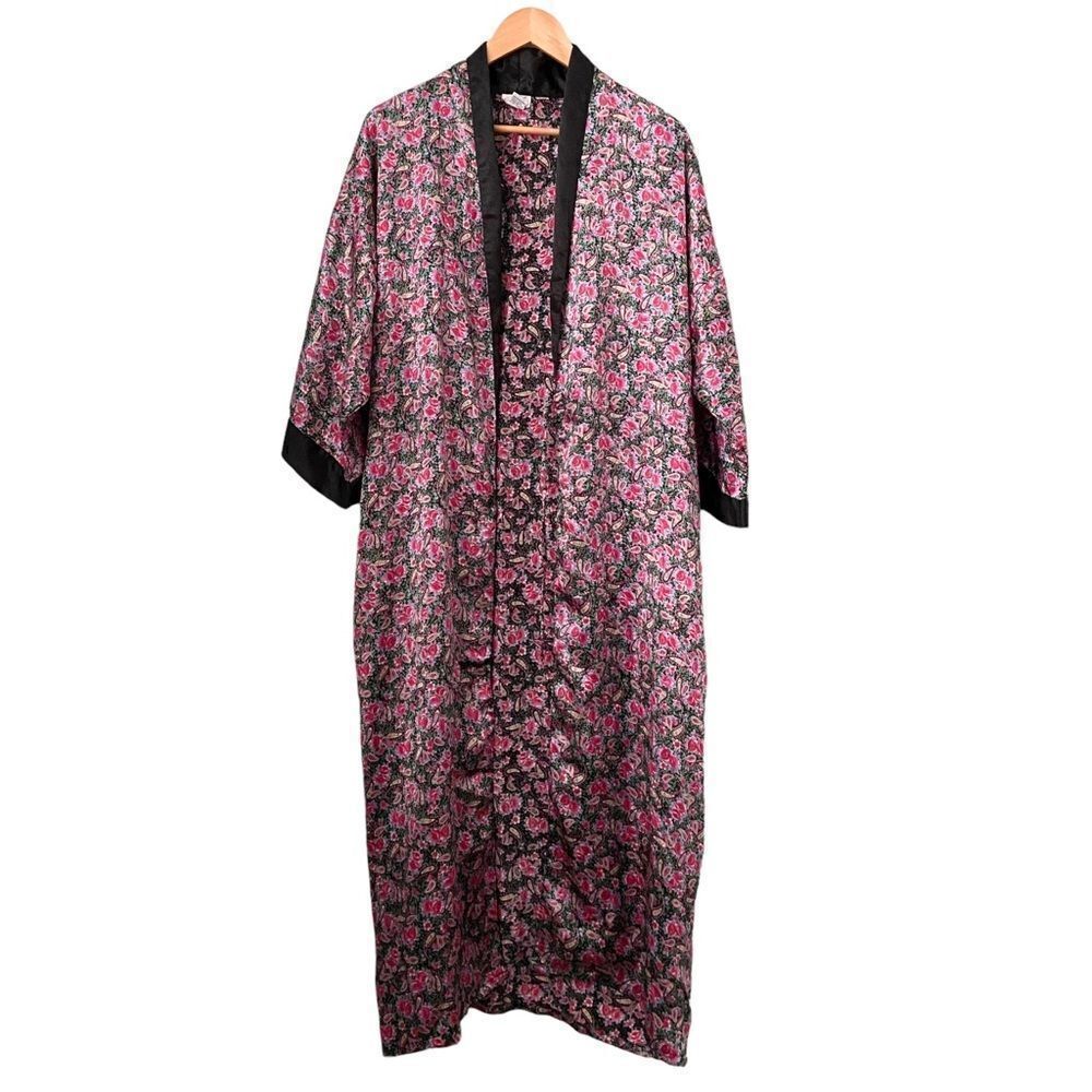 Sedu Robe Floral Nightgown/Sleepwear Lingerie in Size Medium
